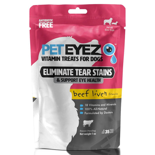PetEyez Vitamin Treats, Beef Liver