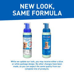 ADAMS Plus Flea & Tick Foaming Shampoo & Wash for Dogs & Puppies Over 12 Weeks, Sensitive Skin Flea Treatment, 10 oz