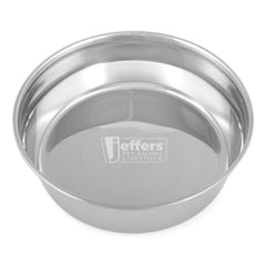 Jeffers Pet Heavy Weight Stainless Steel Pet Bowls for Dogs & Cats, 30 oz – Durable Food & Water Dish, Non Slip, Rust Resistant, Dishwasher Safe Feeding Bowl for Home, Travel, Indoor & Outdoor
