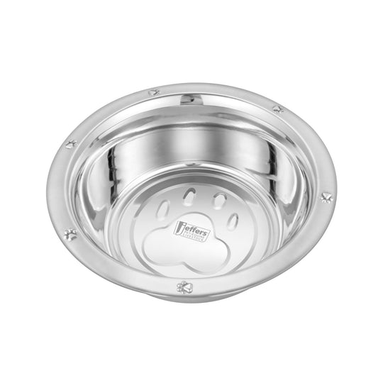Jeffers Stainless-Steel Embossed Bowl | Wide Lip | 2 Quart | 77240E
