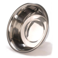 Jeffers Standard Stainless Steel Pet Bowl for Dogs & Cats, Stainless Steel Feeding Dish for Food, Water, Dry & Wet Food, Indoor, Outdoor, Travel, Camping, Kennel, Dishwasher-Safe - 3 Quart