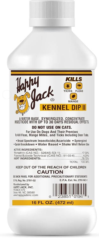 Baño para perreras II 16 oz