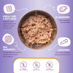 Digestive Support, Beef & Carrot Entrée in Gravy