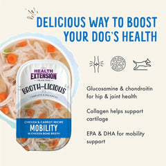 Broth-Licious Chicken & Carrots in Bone Broth- Mobility Recipe
