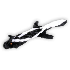 Jeffers Pet Thinnies Unstuffed Squeaker Dog Toy – 21" Plush Skunk, Flat Stuffing Free Chew Toy for Small, Medium & Large Dogs – Soft, Durable, Interactive Play, Fetch, Tug, Training, Teething