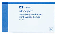 3ml L.S. w/25ga x 5/8" Needle (100)