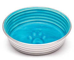 Le Bol Pet Bowls Color: Blue Size: Small