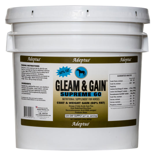Gleam and Gain Supreme 60, 20 lb (320-DAY SUPPLY)