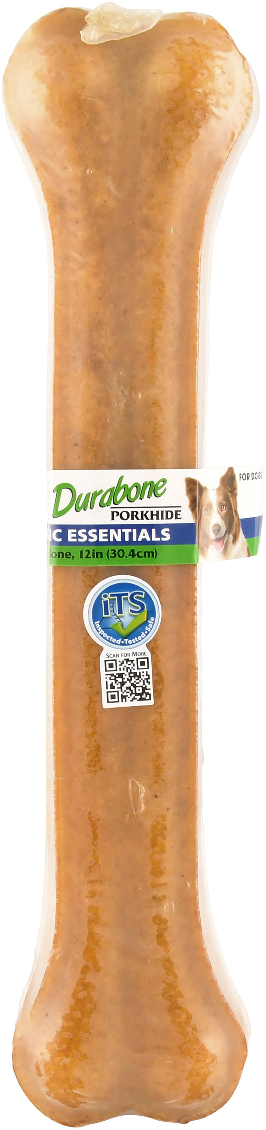 Classic Essentials Pressed Porkhide Durabone Chews, 12" each