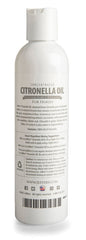 Jeffers Citronella Oil for Horses, 8 oz Concentrate, Makes Up to 120 oz Spray, 100% Pure Citronella Oil, Natural Grooming Additive, Fresh Scent Formula for Equine Coat Care