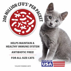 Jeffers Pet Belly Buddy Probiotic Supplement Packets for Cats, 30 count