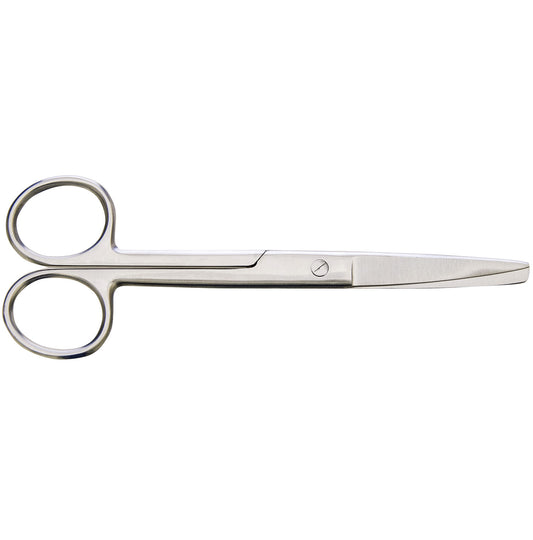 Jeffers Autoclavable Veterinary Surgical Scissors 6 Inch - Sharp Blunt Curved & Straight Stainless Steel Instrument for Suturing, Vet, Medical, Lab, Surgical, Dissection, First Aid