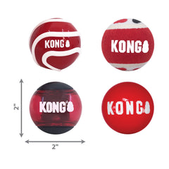 Signature Balls 4pk Asst SM