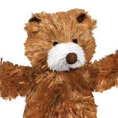 KONG - Plush, Low Stuffing Squeak Teddy Bear Dog Toy -Replacement Squeaker Included- For X-Small Dogs