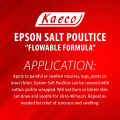Epsom Salt Poultice, 20 oz Gel