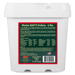 Biotin 800 Z Pellets 6 lb