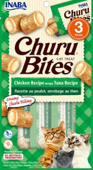 Inaba Churu Bites Cat Treats Tuna .35oz. 3 Pk (Case of 6)