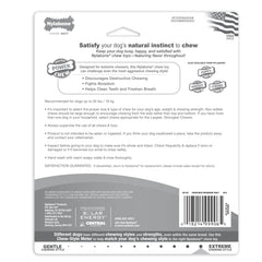 Nylabone Wishbone Dura Chew (Wolf) - Tough Bone for Aggressive Chewers, Made in the USA