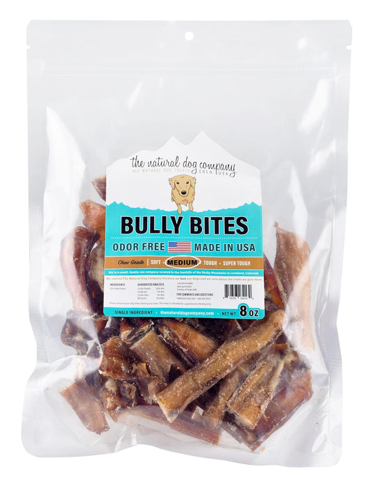 Bocados Bully Bites sin olor, sabor a carne de res, 227 g
