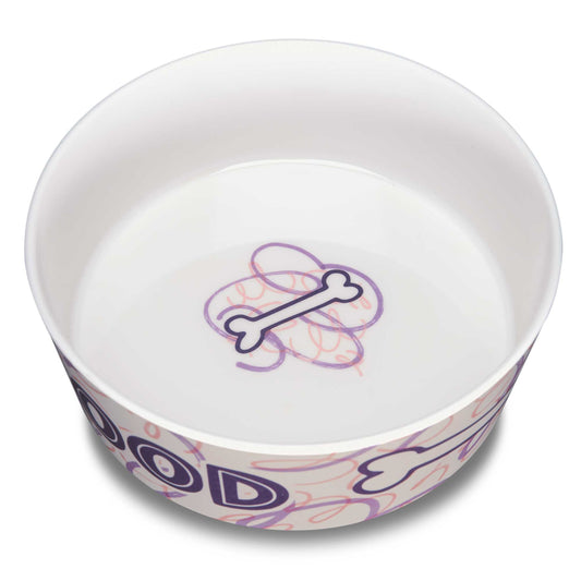 Loving Pets Dolce Moderna Bowl Food & Water 1ea/SM
