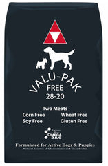 Valu-Pak Free 28-20 Dog Food (Black Bag), 20lb