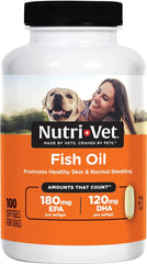 Nutri-Vet Fish Oil Soft Gels, 100 count