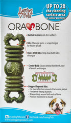 Ora-Bone Dental Treats for Dogs, Individually Wrapped, Small, 60 Pieces Per Pack