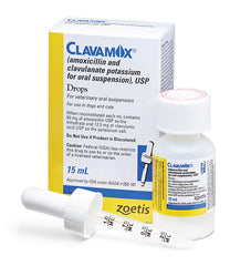 Clavamox con receta, gotas, 15 ml