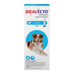 Rx Bravecto Topical Dog, 1000mg, 44-88 lb, 1 Tube
