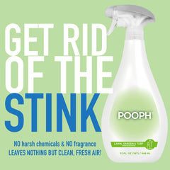 Pooph Lawn, Garden & Turf Odor Eliminator 32oz