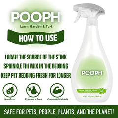 Pooph Lawn, Garden & Turf Odor Eliminator 32oz