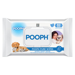 Pooph Pet Wipes Pack 50ct