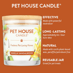 9oz Candle, Vanilla Sandalwood