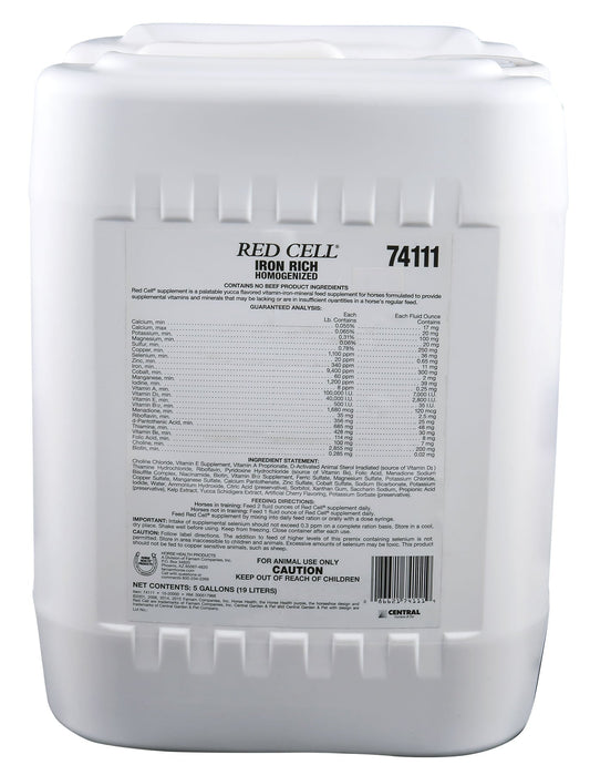 Red Cell, Horse, 5 gallon