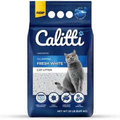 Calitti Fresh White Unscented 20 pound