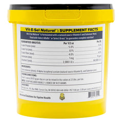 Vit-E-Sel Natural Vitamin E Supplement, 10 lb