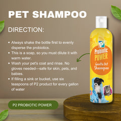 Probiotic Power Gentle Soothing Pet Shampoo 12 oz