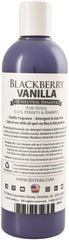 Jeffers Pet Blackberry Vanilla pH-Neutral Shampoo, 17 oz - Soap & Detergent Free, Tearless Pet Grooming Shampoo with Aloe Vera, Coconut Extract, Vitamins A D E, Concentrated Formula, Made in USA