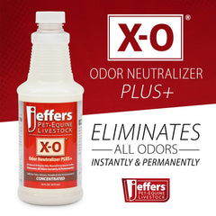 Jeffers X-O Pet Odor Neutralizer Plus & Cleaner Concentrate, 16 Ounce