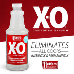 Jeffers X-O Pet Odor Neutralizer Plus & Cleaner Concentrate, 16 Ounce