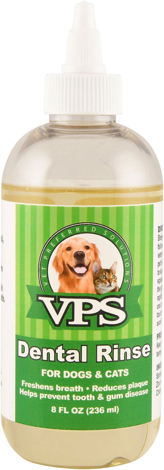 Oral Dental Rinse-Dogs/Cats 8oz