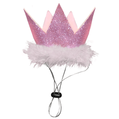 HUXLEY & KENT Party Crown Pink L