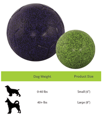 *JOLLYPET Halloween Soccer Ball Purple/Green S 6in