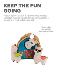 *OUTWARD HOUND Hide A Llama Plush Dog Toy Puzzle