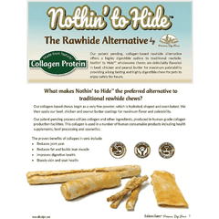NOTHIN' TO HIDE Twist Stix Chicken 50pk