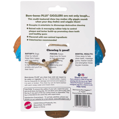 ETHICAL/SPOT Bam-Bone+ Giggler Tripod Peanut Butter 6"
