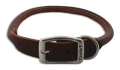 COASTAL Latigo Rolled Collar - 3/4 x 18
