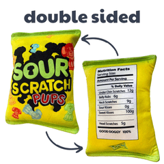 HUXLEY & KENT Dog Power Plush Sour Scratch S