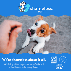 SHAMELESS PETS Bone Broth Chews Bacon Hits Different 8oz