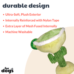 HUXLEY & KENT Dog Power Plush Margarita Loco L